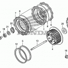 TRX450ER Сцепление