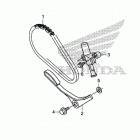 TRX250TE Цепь ГРМ и натяжитель