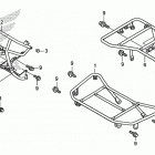 TRX250TE Багажник