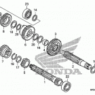 TRX90X Трансмиссия