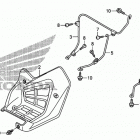 TRX250X Splash guard