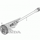 TRX680FA Вал ведущий