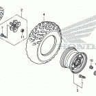 TRX420FA Переднее колесо