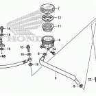 TRX420FA Задний тормозной цилиндр