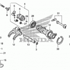 TRX450ER Распределительный вал и клапана