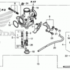 TRX250X Карбюратор