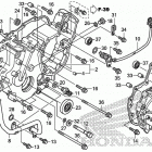 SXS700M2 Крышка картера задняя