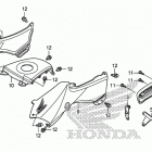 TRX250TE Облицовка кузова