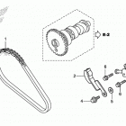 TRX420FA Цепь ГРМ и натяжитель