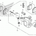 TRX500FE1 Передний тормозной суппорт