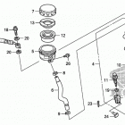 TRX680FA Задний тормозной цилиндр