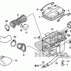 TRX680FA Воздухозаборник