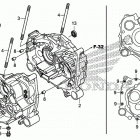 TRX500FE1 Картер