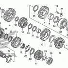 TRX450ER Трансмиссия
