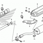 TRX420FA Глушитель