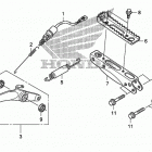 TRX680FA Подножки и педали