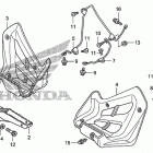 TRX450ER Подножки