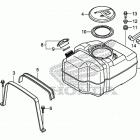 SXS700M2 Топливный бак