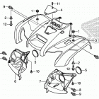 TRX420FA Переднее крыло