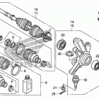 TRX680FA Привод колес передний