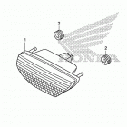 TRX420FA2 Фонарь задний