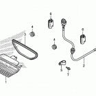 TRX500FA Фонарь задний