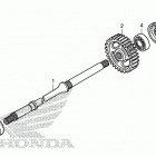 TRX500FA Вал ведущий