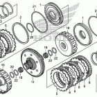TRX420FA Сцепление