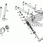 TRX250X Распределительный вал