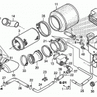 TRX500FA Воздухозаборник
