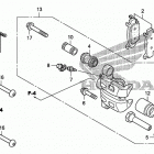 TRX680FA Передний тормозной суппорт