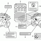 TRX420FA Лейбл предостережения