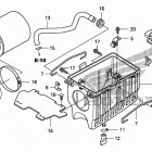 TRX450ER Воздухозаборник