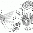 SXS700M2 Воздухозаборник