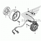 TRX250TE Генератор