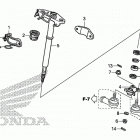 TRX500FA Steering shaft (trx500fa)