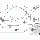 TRX250TE Сидение