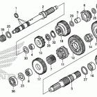 TRX420FA2 Трансмиссия 1