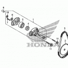 TRX250X Масляный насос