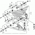TRX400X Передний рычаг