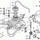 TRX400X Топливный бак