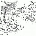 TRX680FA Багажник