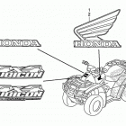 TRX500FA Emblem@mark