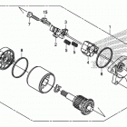 TRX250TE Стартер