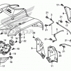 TRX250TE Переднее крыло