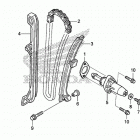SXS700M2 Цепь ГРМ и натяжитель