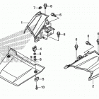SXS700M2 Front fender@hood