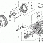 TRX90X Задний тормоз