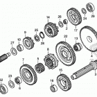 TRX500FE1 Трансмиссия