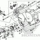 TRX420FE1 Front crankcase cover    (2)